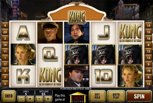Play Kong at Omni Casino!
